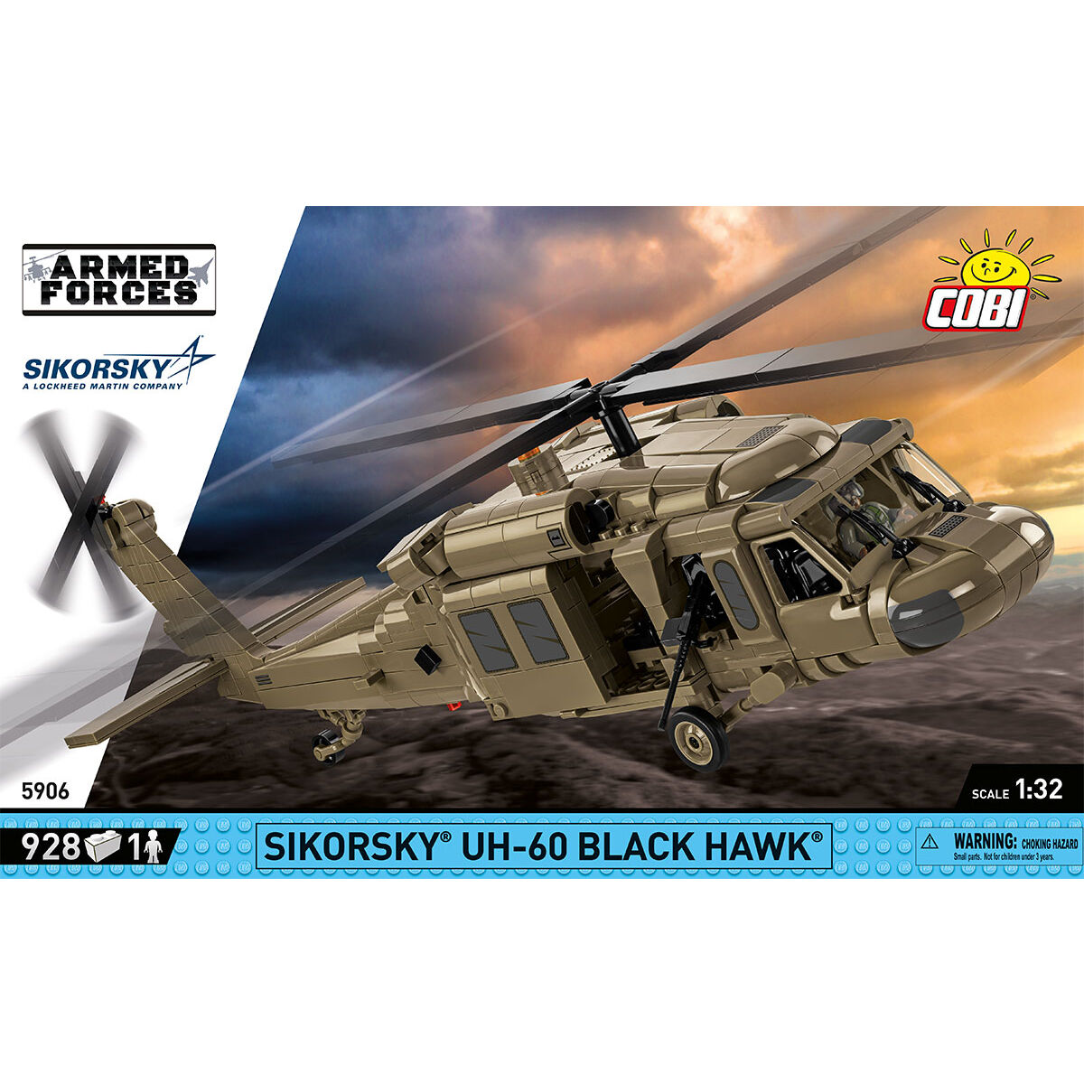 Helicóptero COBI Sikorsky UH-60 Black Hawk: Conjunto n.° 5906