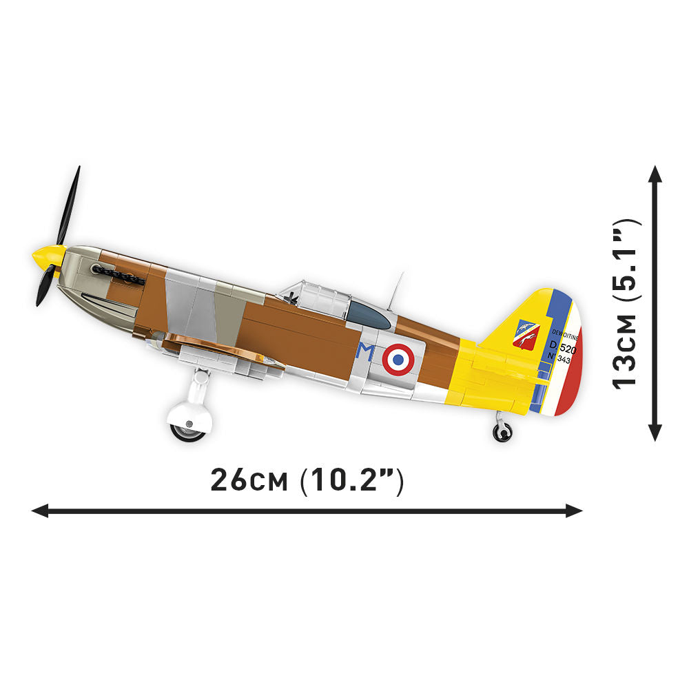 COBI Dewoitine D.520: Conjunto #5734