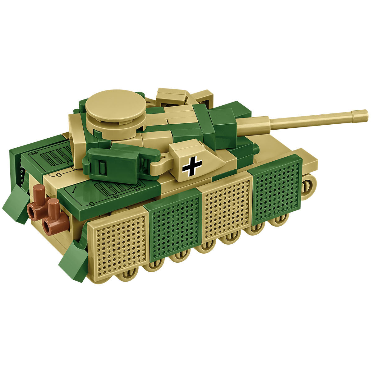 COBI Panzer IV Ausf. J Tank Escala 1:72: Conjunto #3097