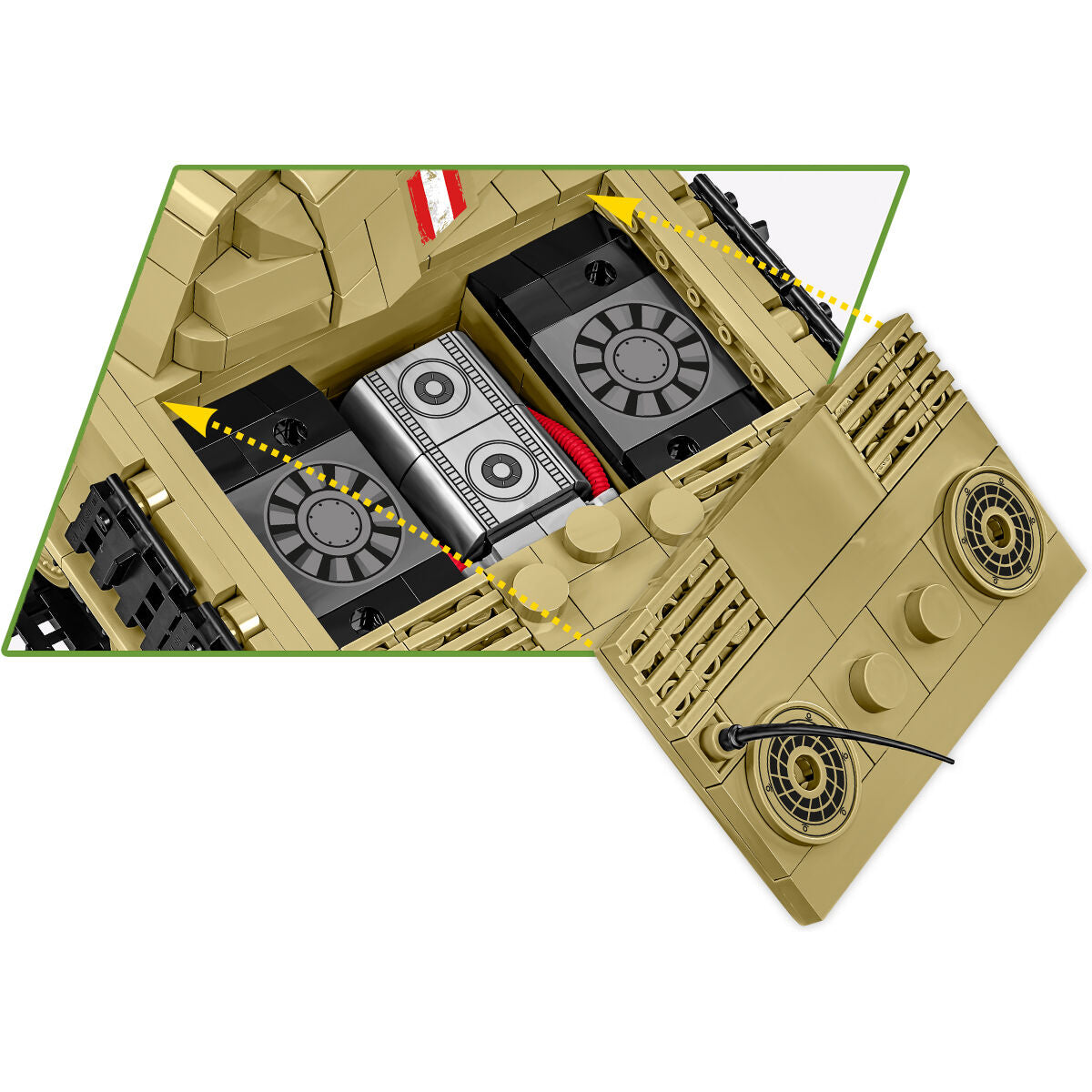 COBI PanzerKampfWagen V PANTHER Ausf. Tanque G 
