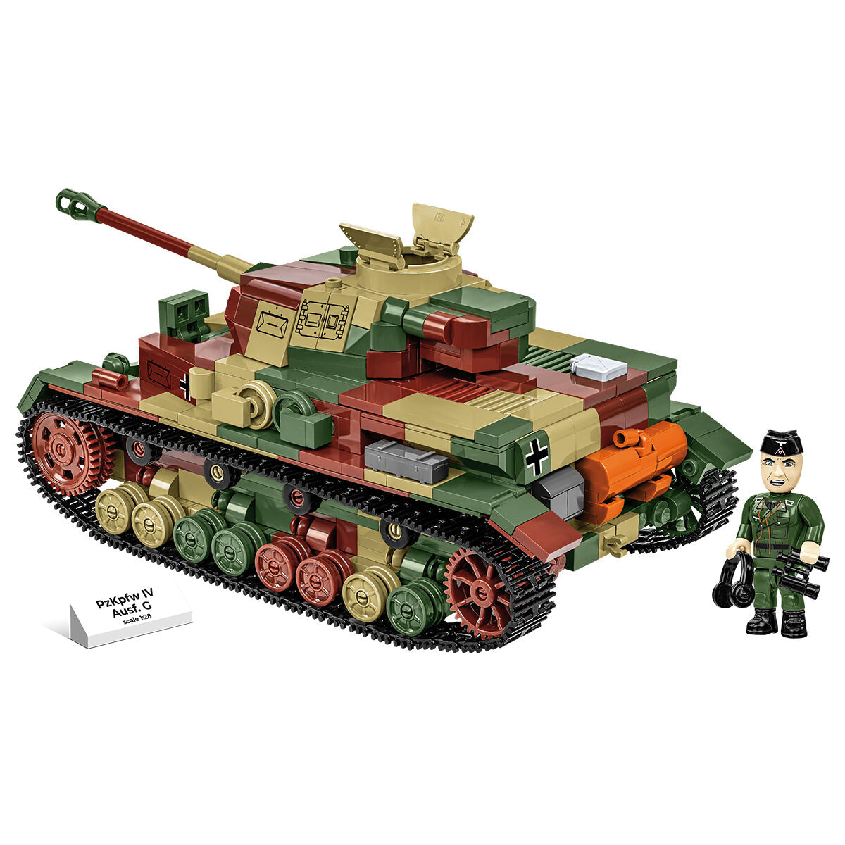 COBI PanzerKampfWagen IV Ausf. Tanque G: Conjunto #2592