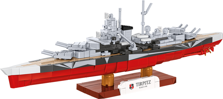 Acorazado alemán Tirpitz COBI, escala 1:700: Set n.° 4853 
