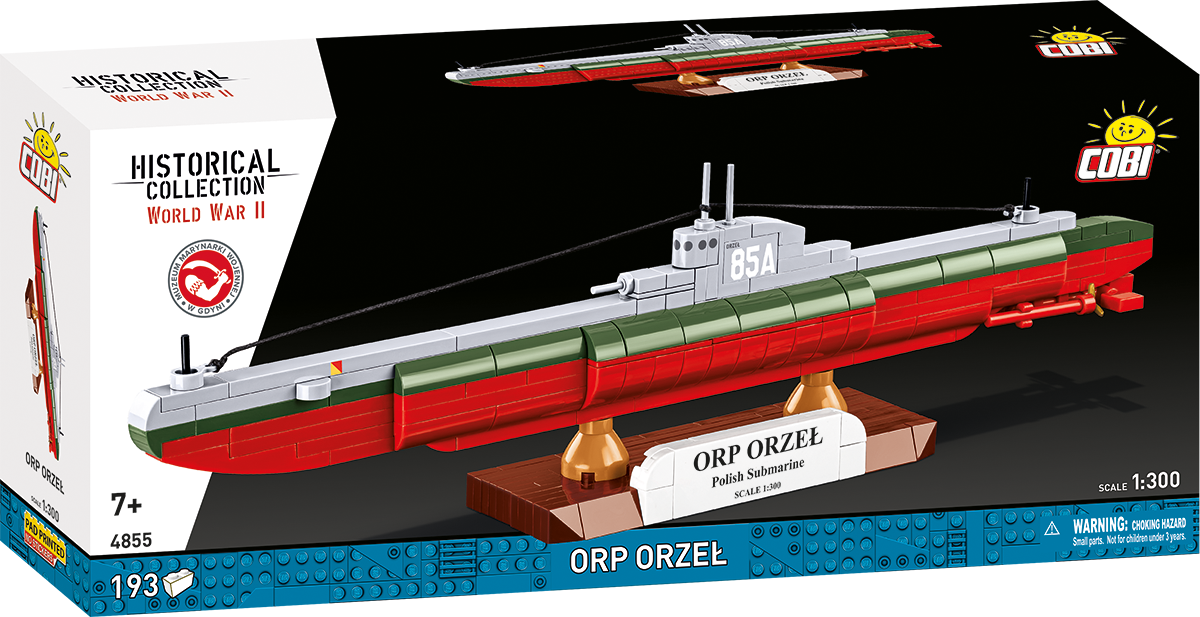 COBI ORP Orzel Submarine : Set #4855