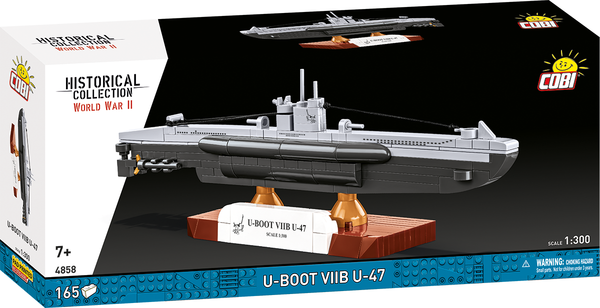 COBI U-Boot VIIB U-47 Submarine : Set #4858