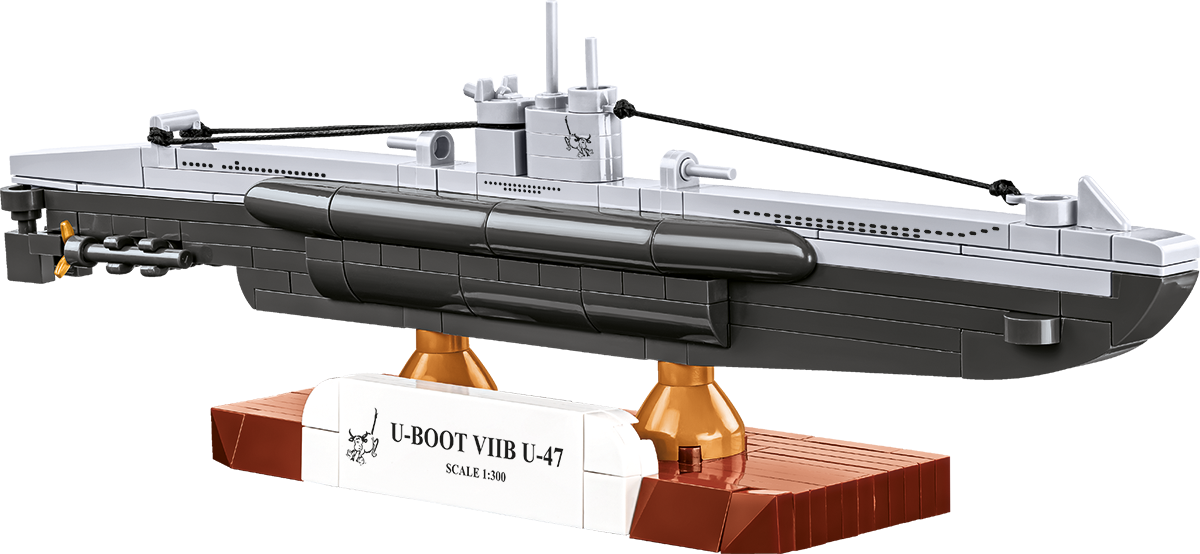 COBI U-Boot VIIB U-47 Submarine : Set #4858 – COBI Official Store