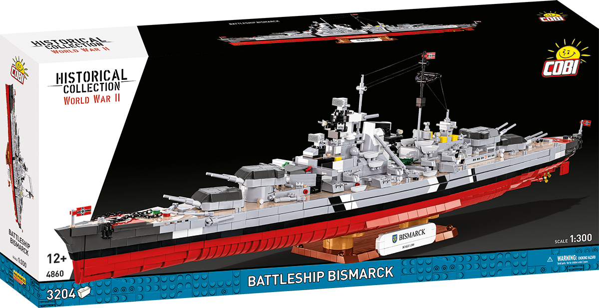 COBI Battleship Bismarck: Set #4860