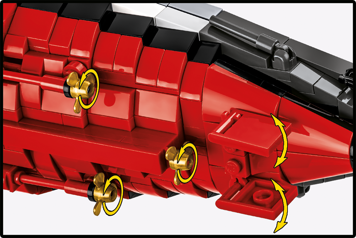 COBI Battleship Bismarck: Set #4860