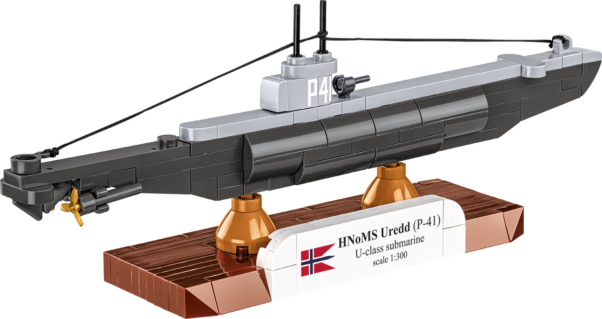 COBI HNoMS Uredd (P-41) U-Class Submarine : Set #4861