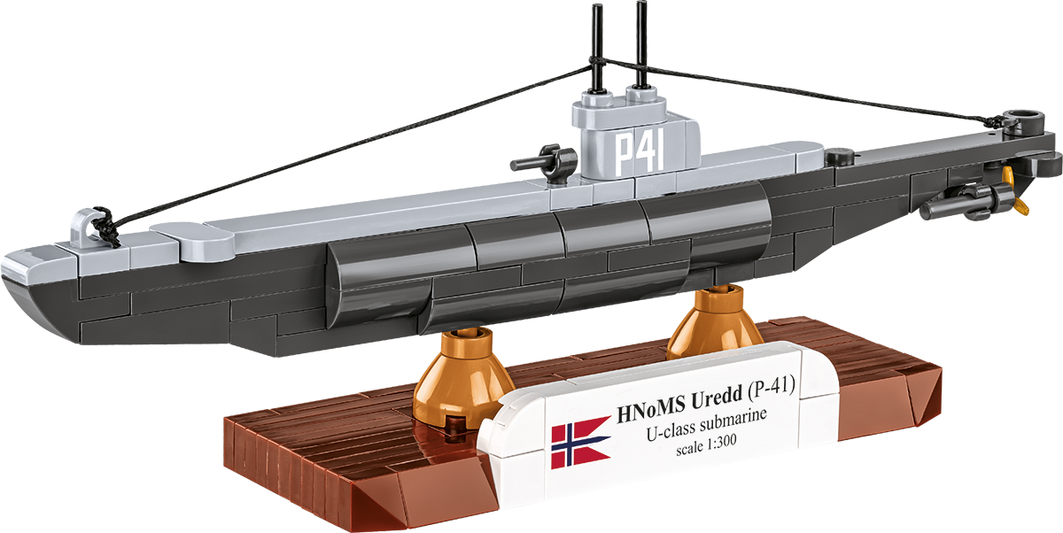 COBI HNoMS Uredd (P-41) U-Class Submarine : Set #4861