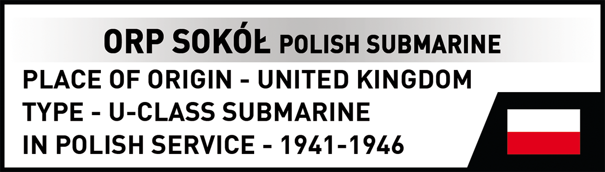 COBI ORP Sokół Polish Submarine : Set #4863
