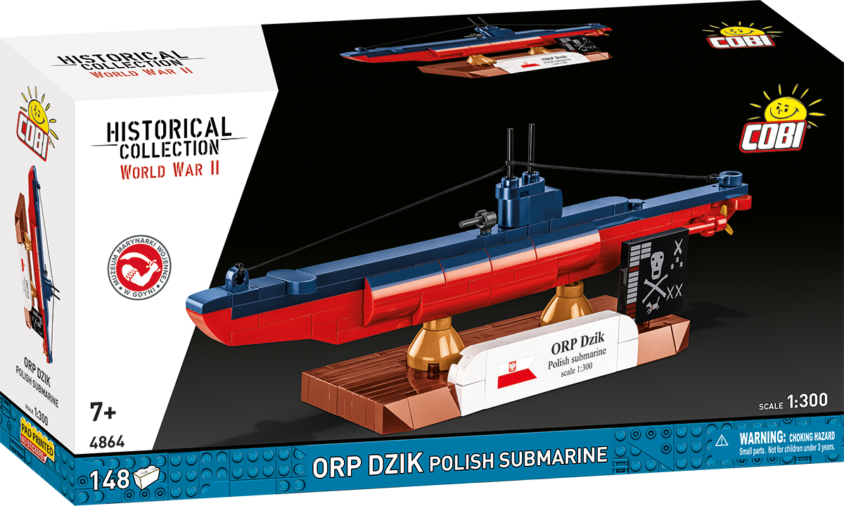 COBI ORP Dzik Polish Submarine : Set #4864