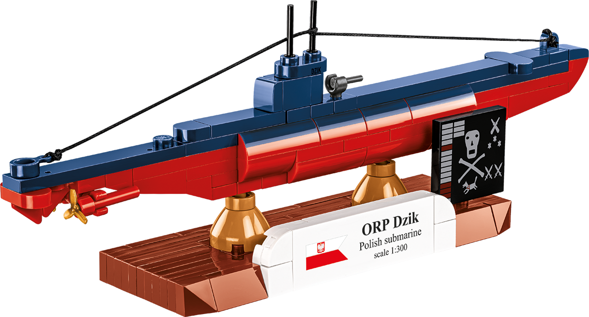 COBI ORP Dzik Polish Submarine : Set #4864