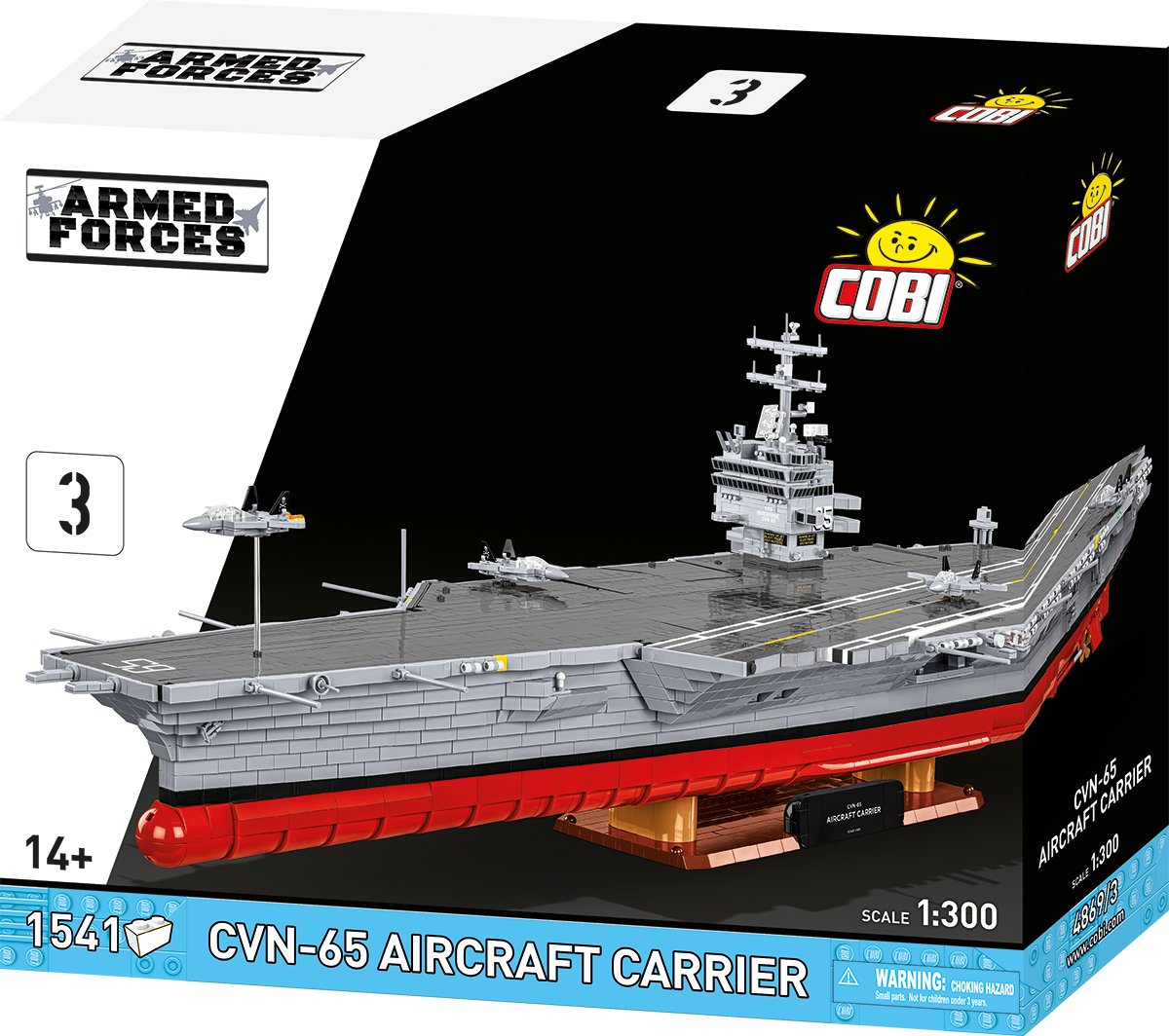 COBI CVN-65 Aircraft Carrier: Set #4869