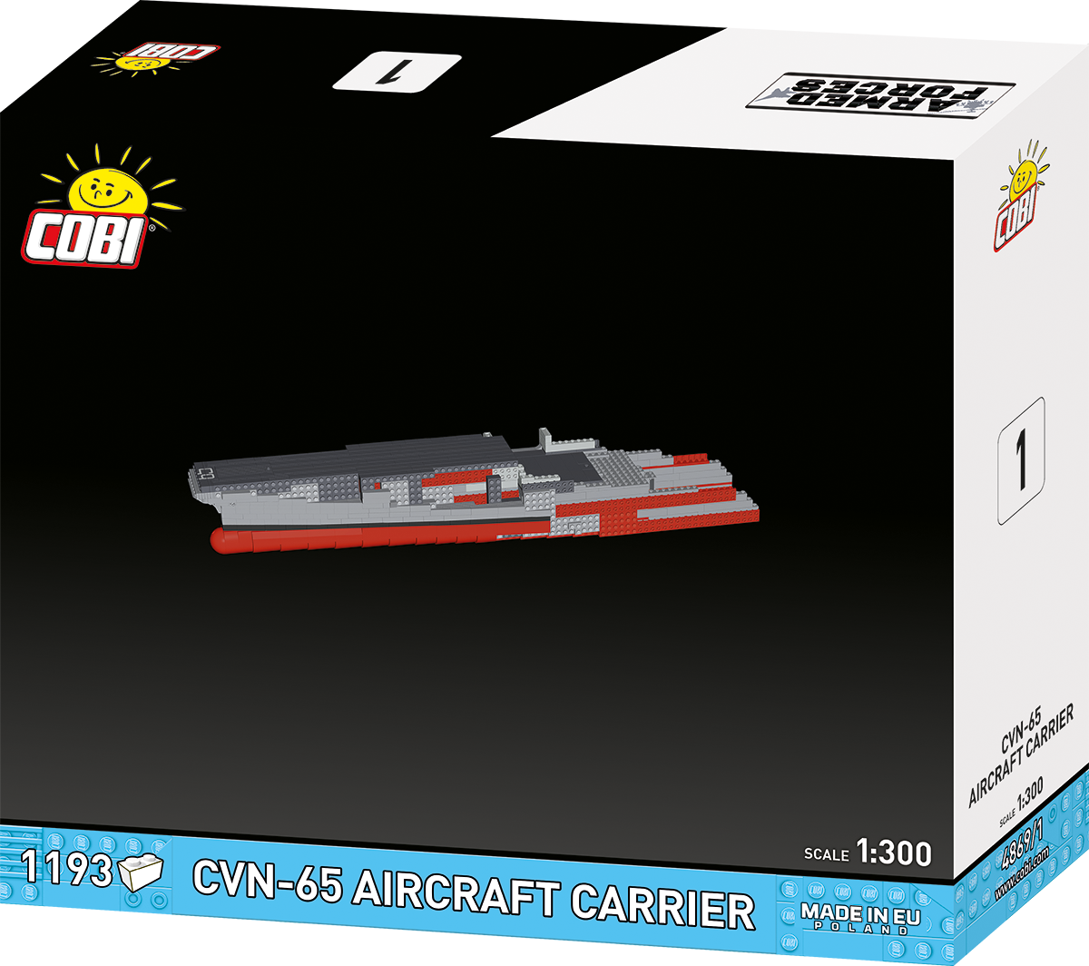 COBI CVN-65 Aircraft Carrier: Set #4869