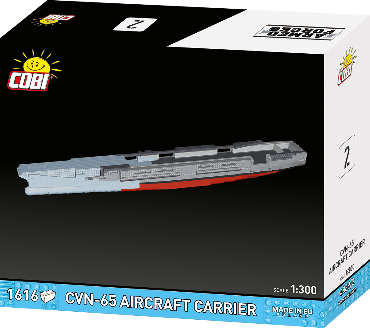 COBI CVN-65 Aircraft Carrier: Set #4869