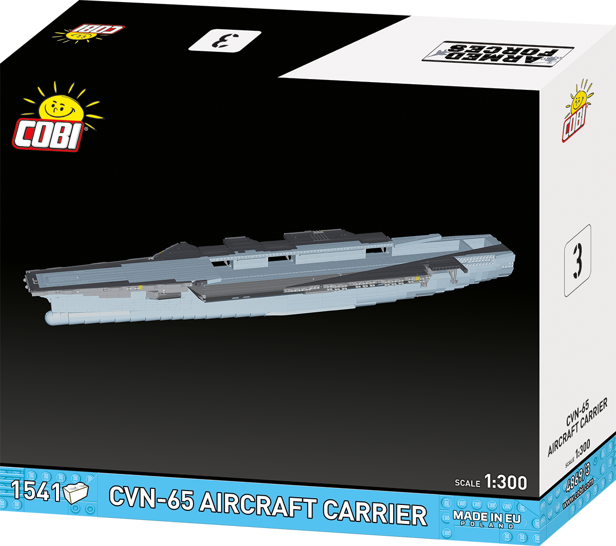 COBI CVN-65 Aircraft Carrier: Set #4869