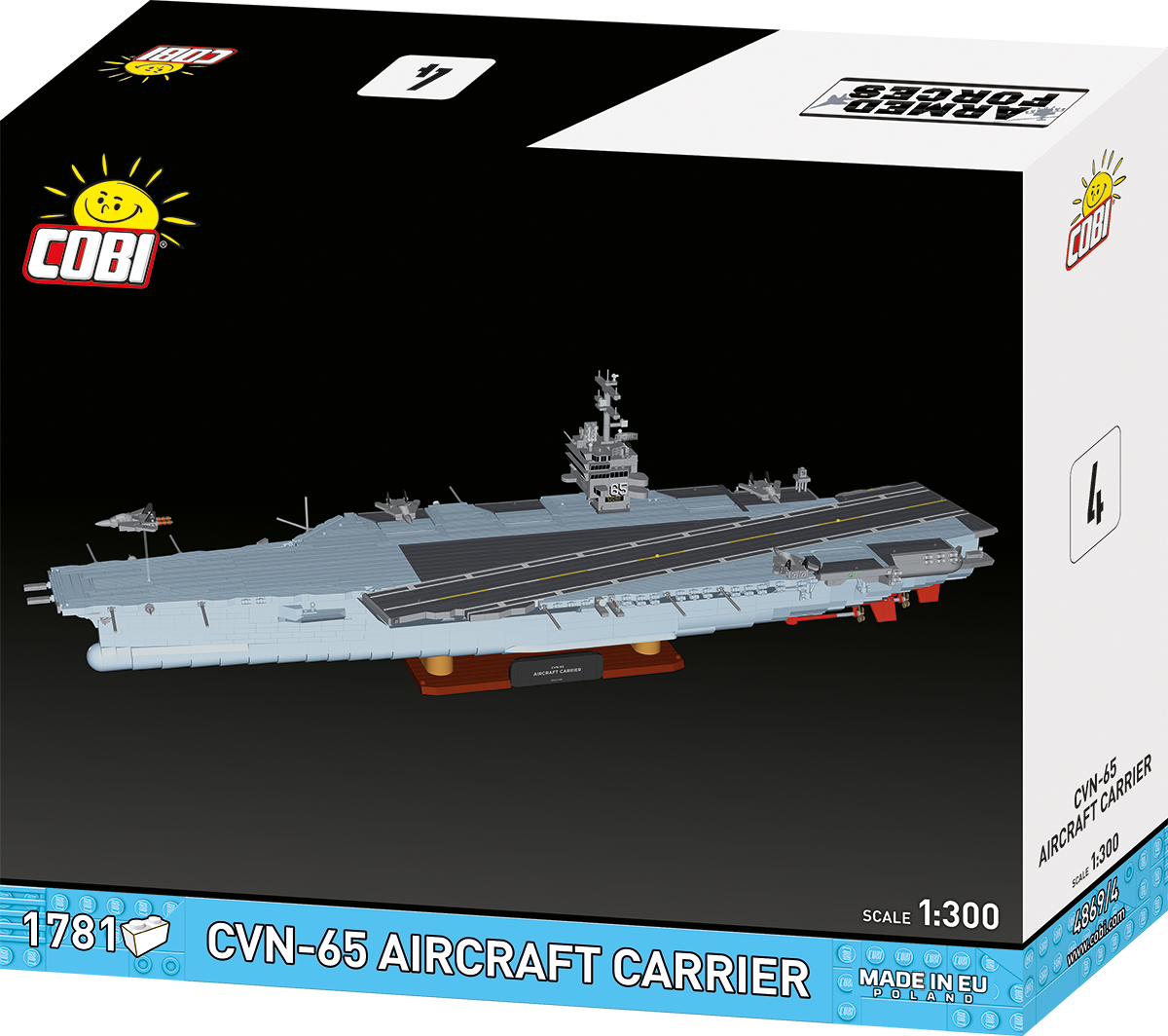 COBI CVN-65 Aircraft Carrier: Set #4869