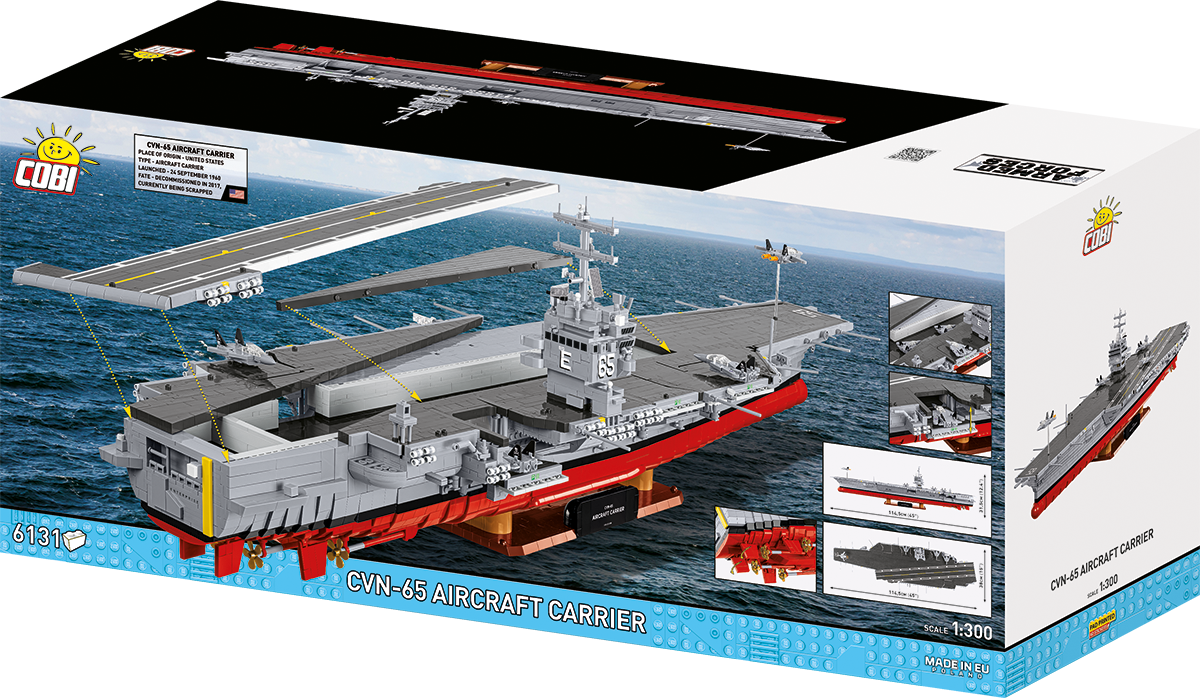 COBI CVN-65 Aircraft Carrier: Set #4869