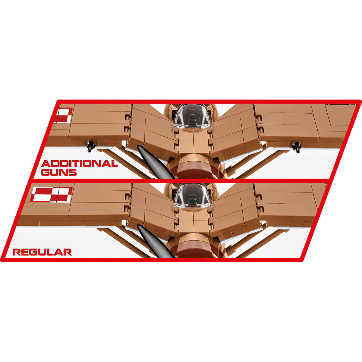 Avión de combate COBI PZL P.11c: Colección n.° 5742