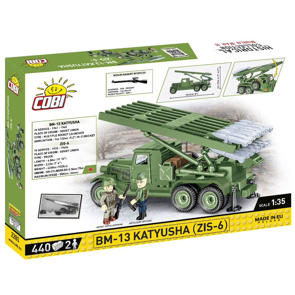 Lanzacohetes COBI BM-13 Katyusha (ZIS-6): Conjunto n.º 2280