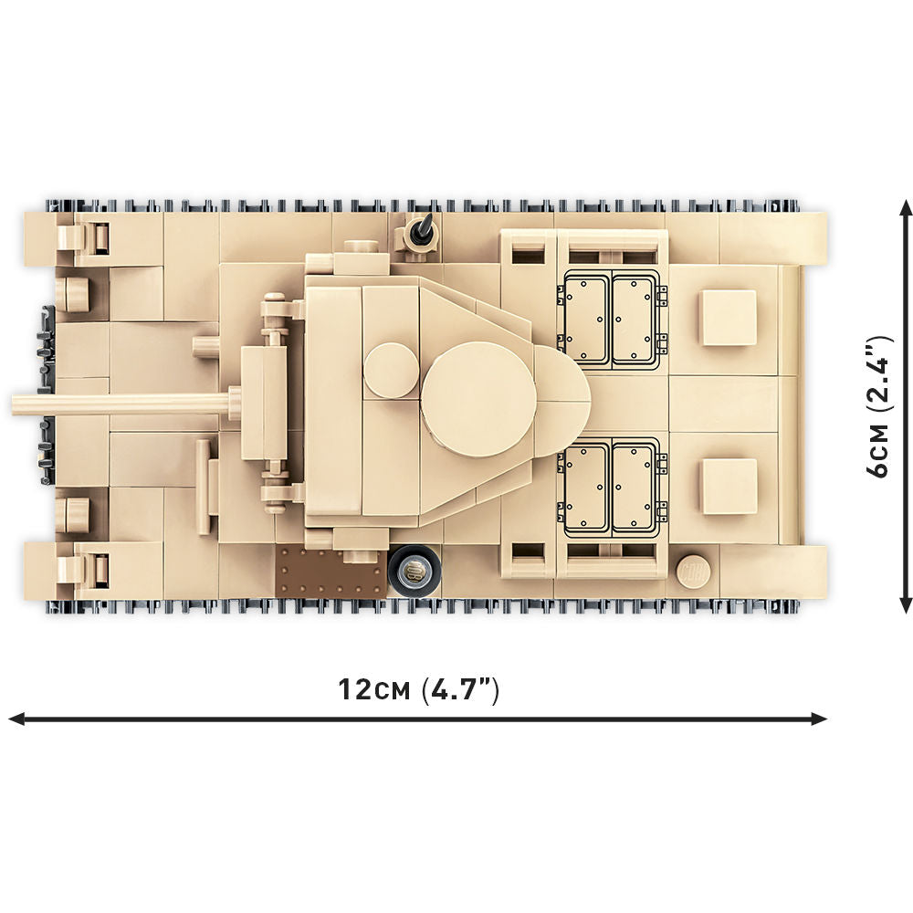 COBI Panzer III Ausf. Tanque J 1:48: Conjunto #2712