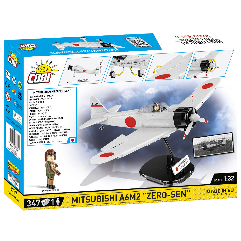COBI Mitsubishi A6M2 