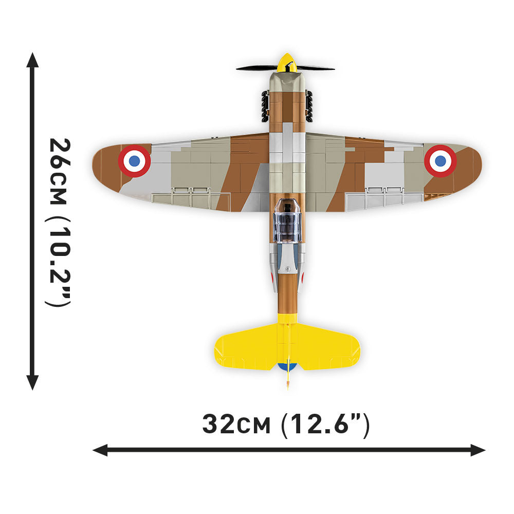 COBI Dewoitine D.520: Conjunto #5734