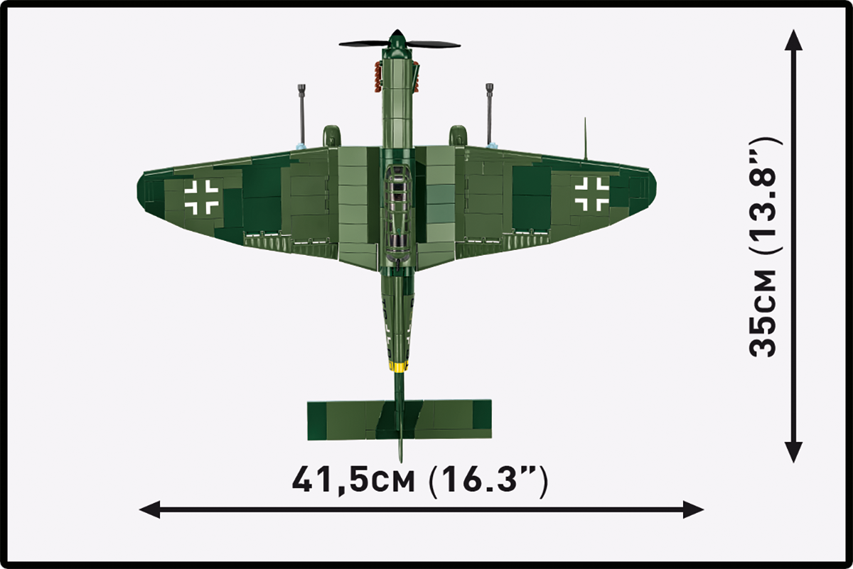 Bombardiere in picchiata Junkers JU 87G-2 STUKA COBI: SET #5767