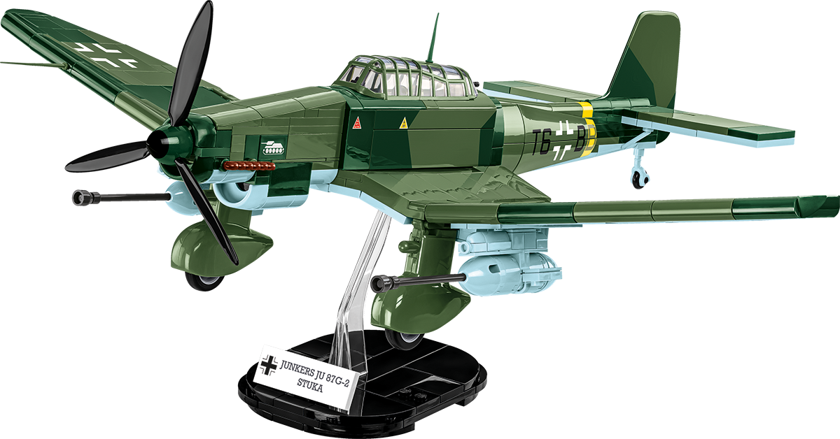 Bombardiere in picchiata Junkers JU 87G-2 STUKA COBI: SET #5767