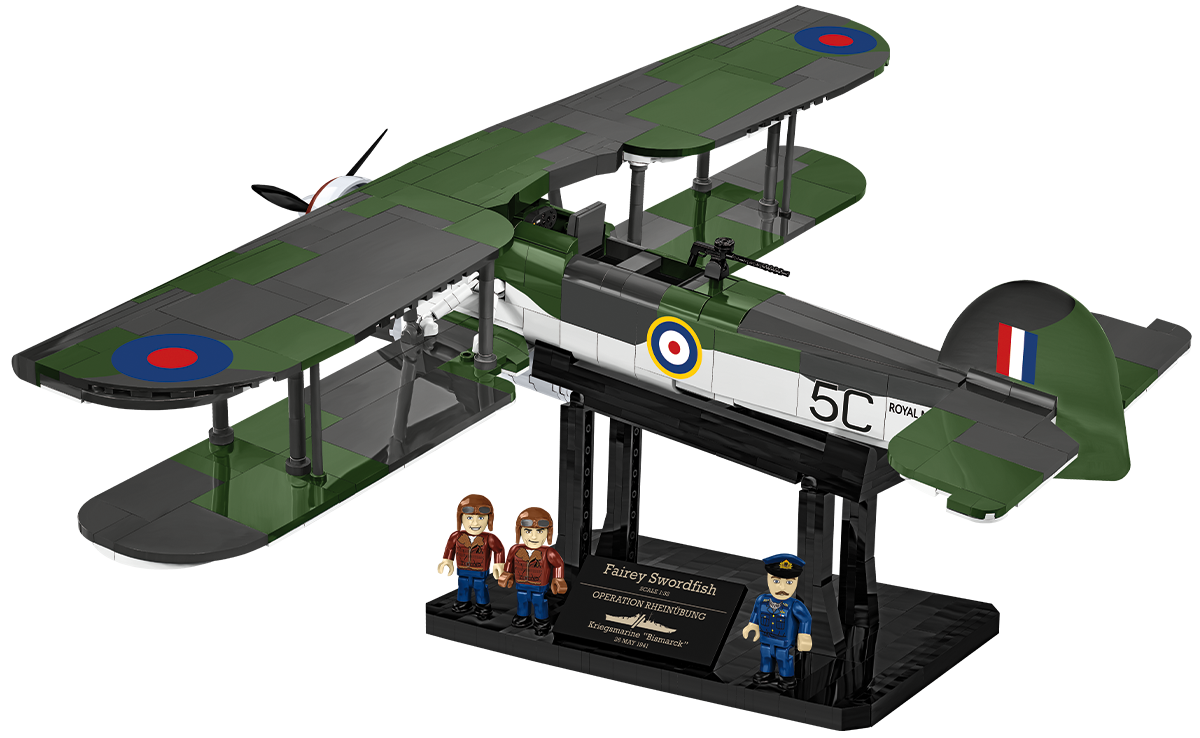 COBI EXECUTIVE EDITION Fairey Swordfish Torpedo Bomber: Set #5769