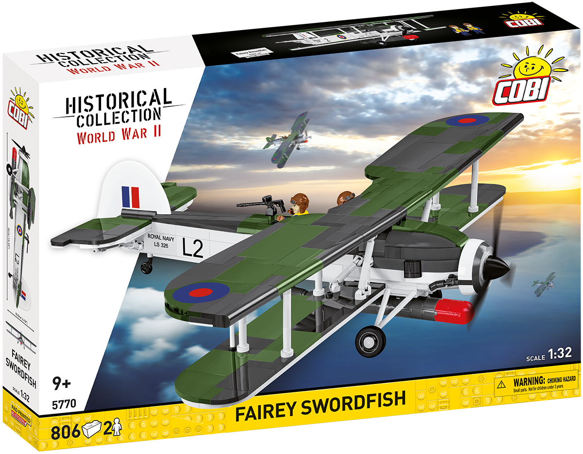 COBI Fairey Swordfish Torpedo Bomber: Set #5770