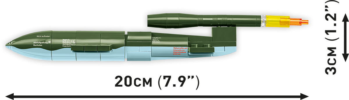 COBI Heinkel HE 111 H-22 Medium Bomber w/ V1 Flying Bomb: Set #5771