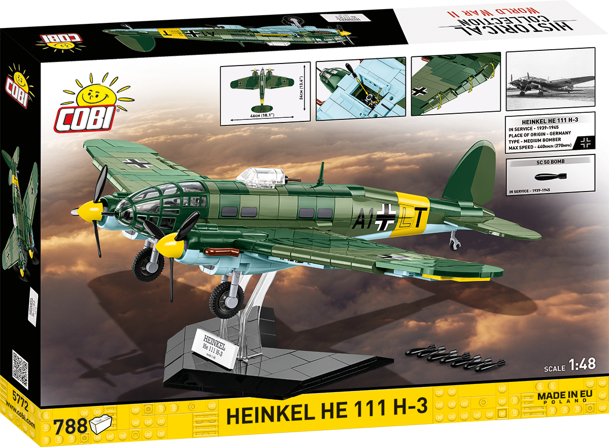 COBI Heinkel HE 111 H-3 Medium Bomber : Set #5772