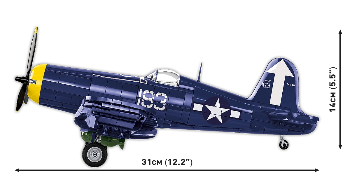 COBI Vought F4U-1D Corsair Fighter Aircraft: Set #5773
