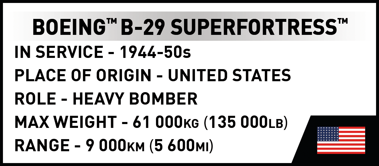 COBI Boeing B-29 Superfortress Bomber : Set #5774