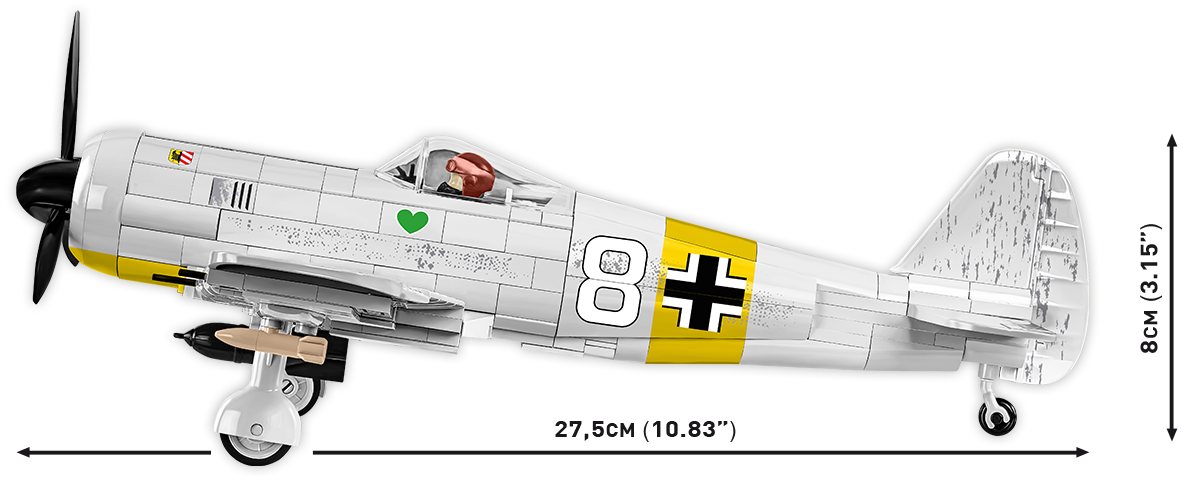 COBI Focke-Wulf Fw 190 A-4 Fighter : Set #5775