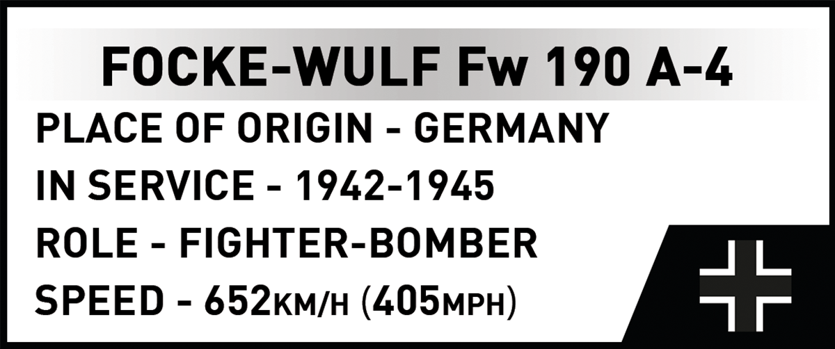 COBI Focke-Wulf Fw 190 A-4 Fighter : Set #5775