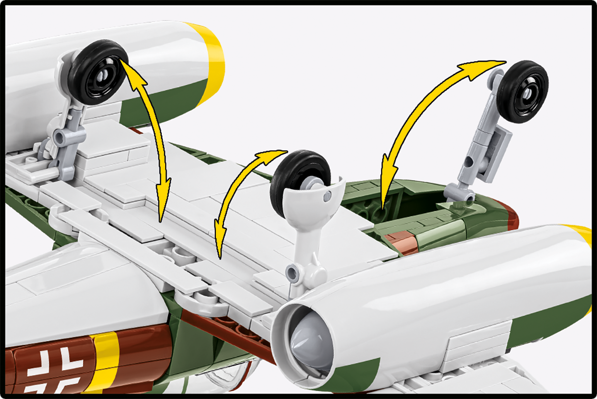 COBI Messerschmitt ME 262A-1a: Set #5776