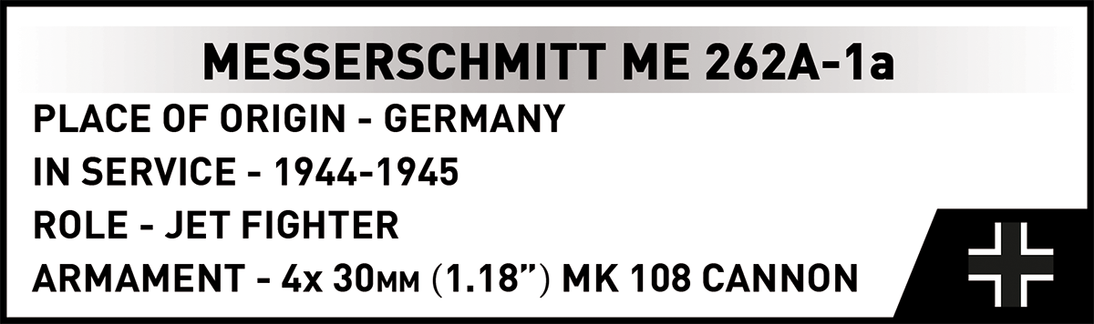 COBI Messerschmitt ME 262A-1a: Set #5776
