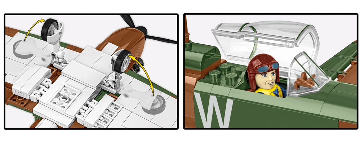 COBI Supermarine Spitfire Mk.II: Set #5778