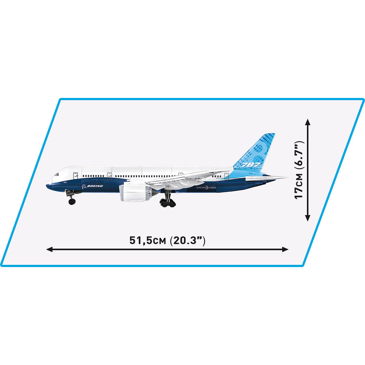 COBI Boeing 787 Dreamliner Passenger Jet: Set #26603