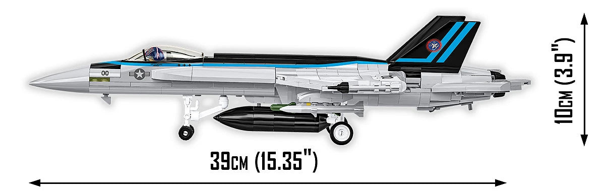 Avión COBI TOP GUN F/A-18E Super Hornet, versión 2: SET #5805A