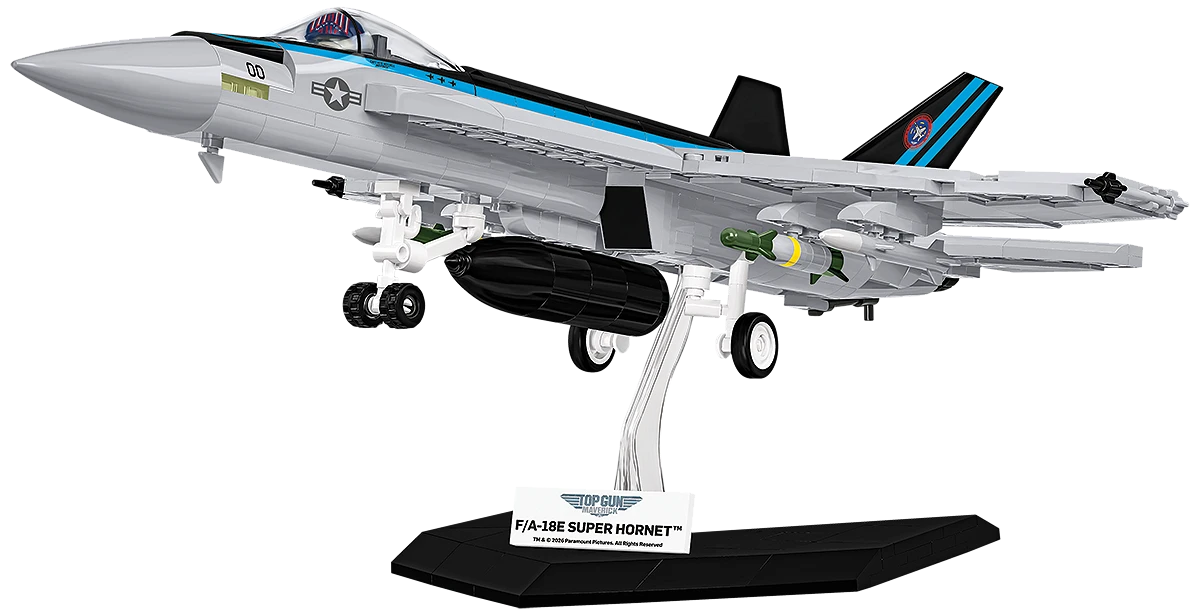 Avión COBI TOP GUN F/A-18E Super Hornet, versión 2: SET #5805A