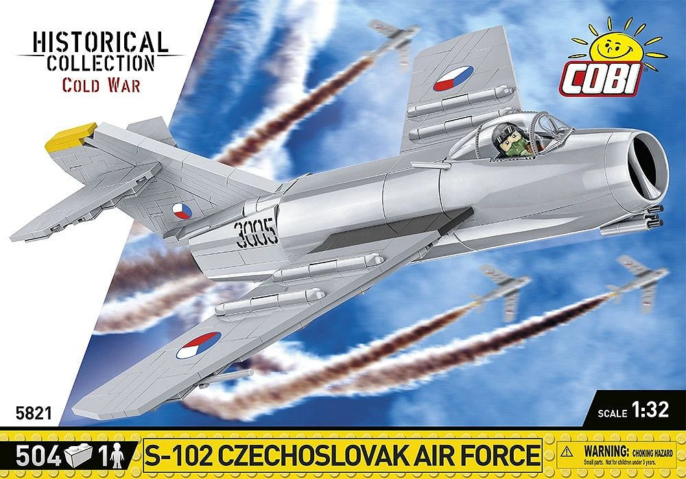 COBI S-102 Czechoslovak Air Force Fighter Jet: Set #5821