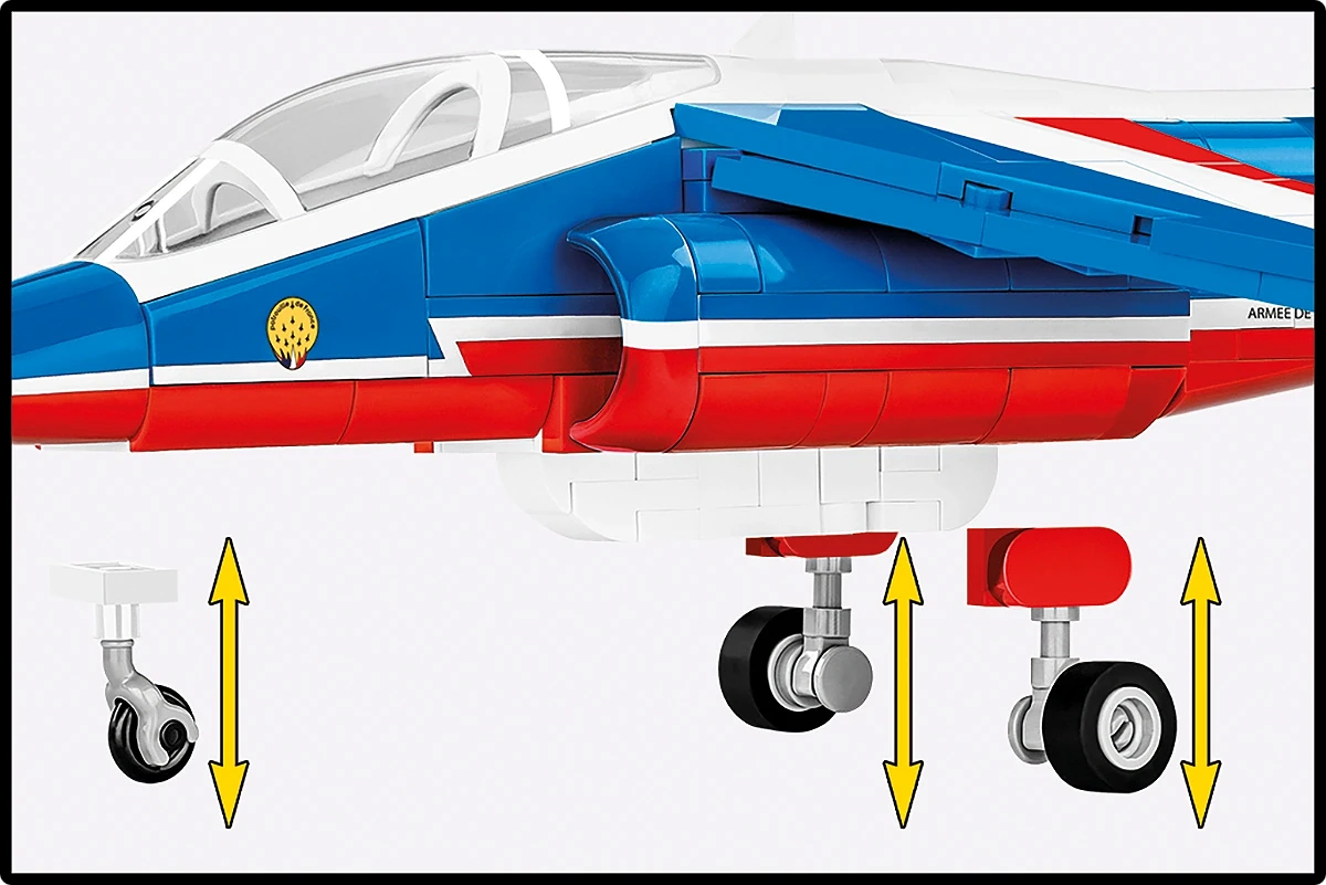 COBI Alpha Jet Patrouille de France : Set #5841A