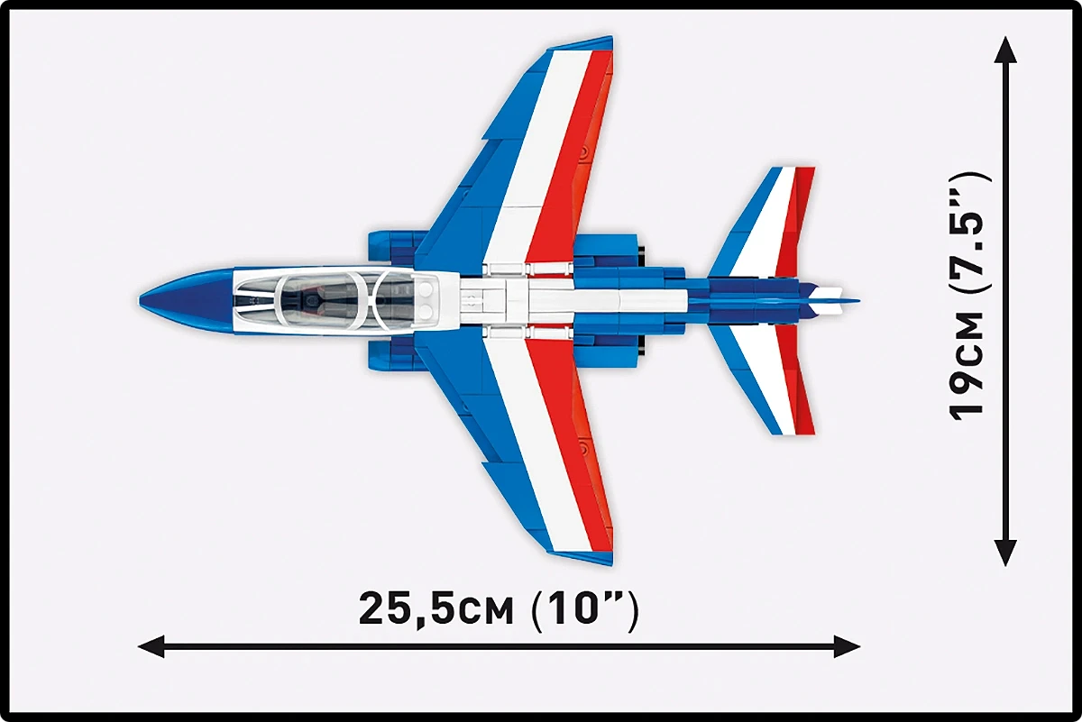 COBI Alpha Jet Patrouille de France : Set #5841A