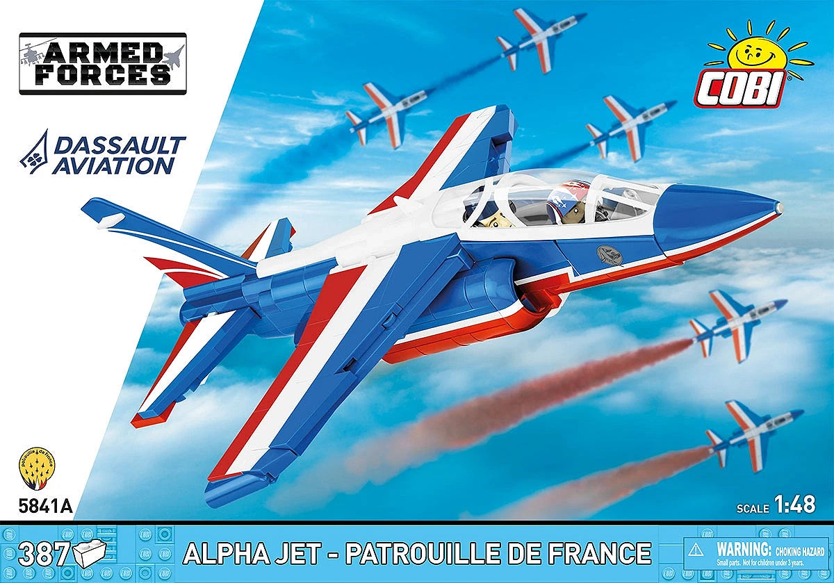 COBI Alpha Jet Patrouille de France : Set #5841A