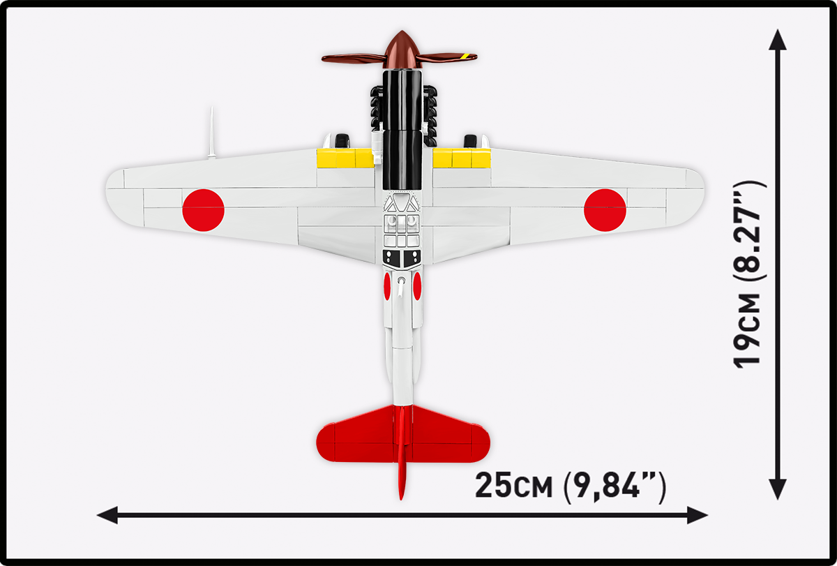 Caza Kawasaki KI-61 Hien de COBI: SET #5872