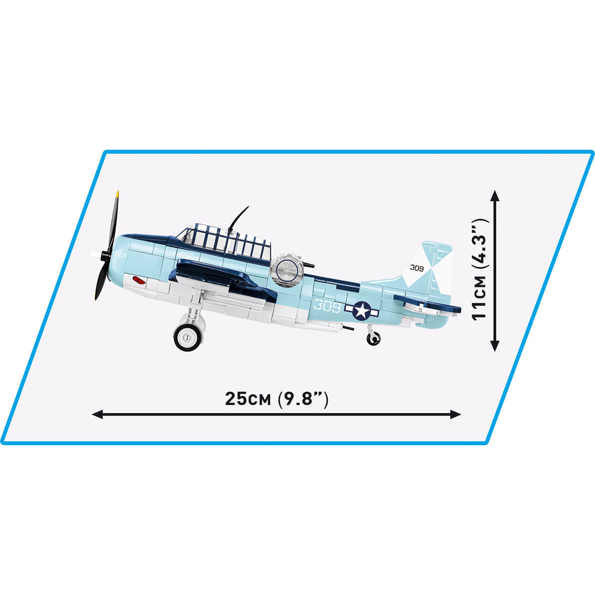 COBI Grumman TBF Avenger Torpedo Bomber : Set #5752 – COBI