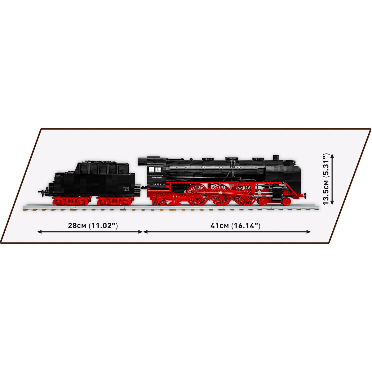 Locomotora de vapor COBI DR BR 03 Tren: Set n.° 6288